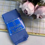 Oxygen His Serisi Pamuk Şal -Deniz Mavisi