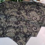 Etno Noir Naturel Pamuk Şal-202452-Haki