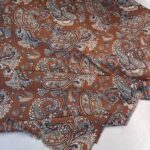 Etno Noir Naturel Pamuk Şal-202452-Taba