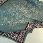 TINY LEOPAR PAMUK DESEN ŞAL-6202616-MİNT