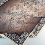 TINY LEOPAR PAMUK DESEN ŞAL-6202616-KARAMEL