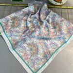 Mimoza Desen Vual İpek Eşarp-6203408-Mİnt