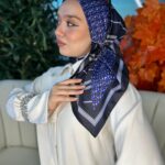 Burberry Vual İpek Eşarp-6203162-Saks