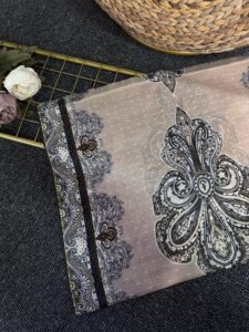 Bohem Ruh Pamuk Şal-678456- Fildişi