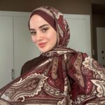 SAHRA DESEN PAMUK İPEK ŞAL-10005-KARANFİL