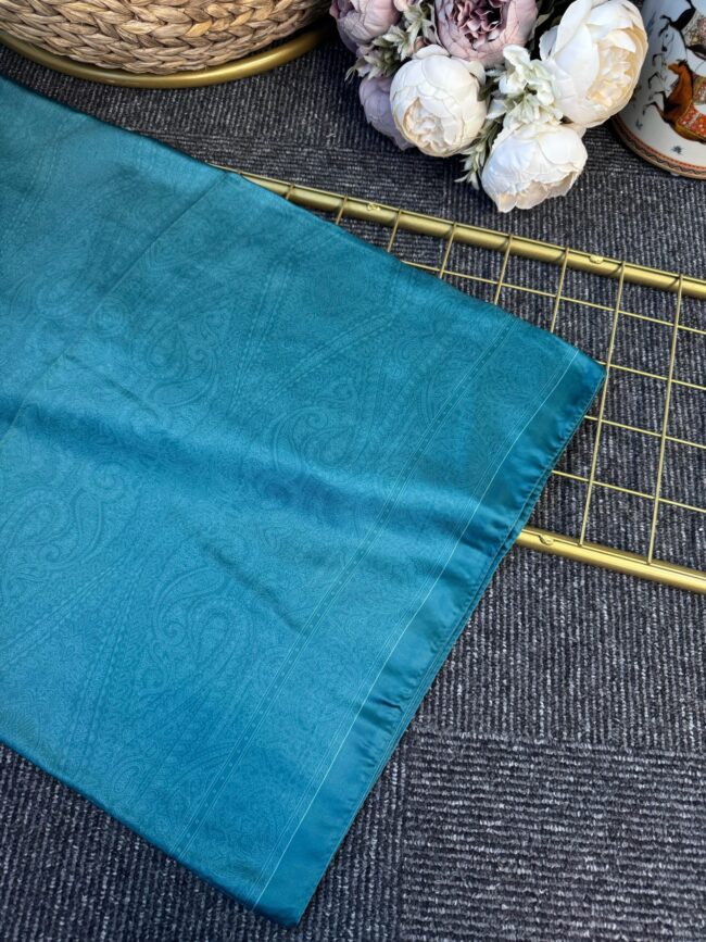 Nisyan  Vual İpek Şal-901465-Zümrüt