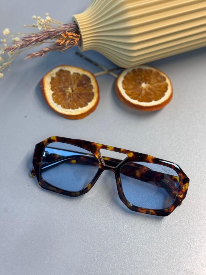 Vehla River – Tort / Sky Güneş Gözlüğü - Leopar mavi