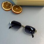 Celine Triomphe Metal Square Güneş Gözlüğü - Altın -Mor Degrade