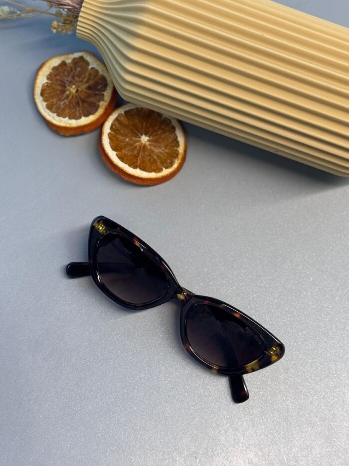 Miu Miu Cat-Eye Güneş Gözlüğü - Mor degrade