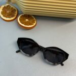 Saint Laurent SL M143 Cat-Eye Güneş Gözlüğü - Siyah Degrade