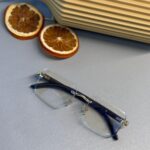 Cartier Santos Rimless Güneş Gözlüğü- Şeffaf