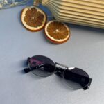 Versace VE2264 Medusa Icon Güneş Gözlüğü- Siyah-Mor degrade