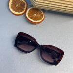 Chanel CC Logo Güneş Gözlüğü- Koyu kahve degrade