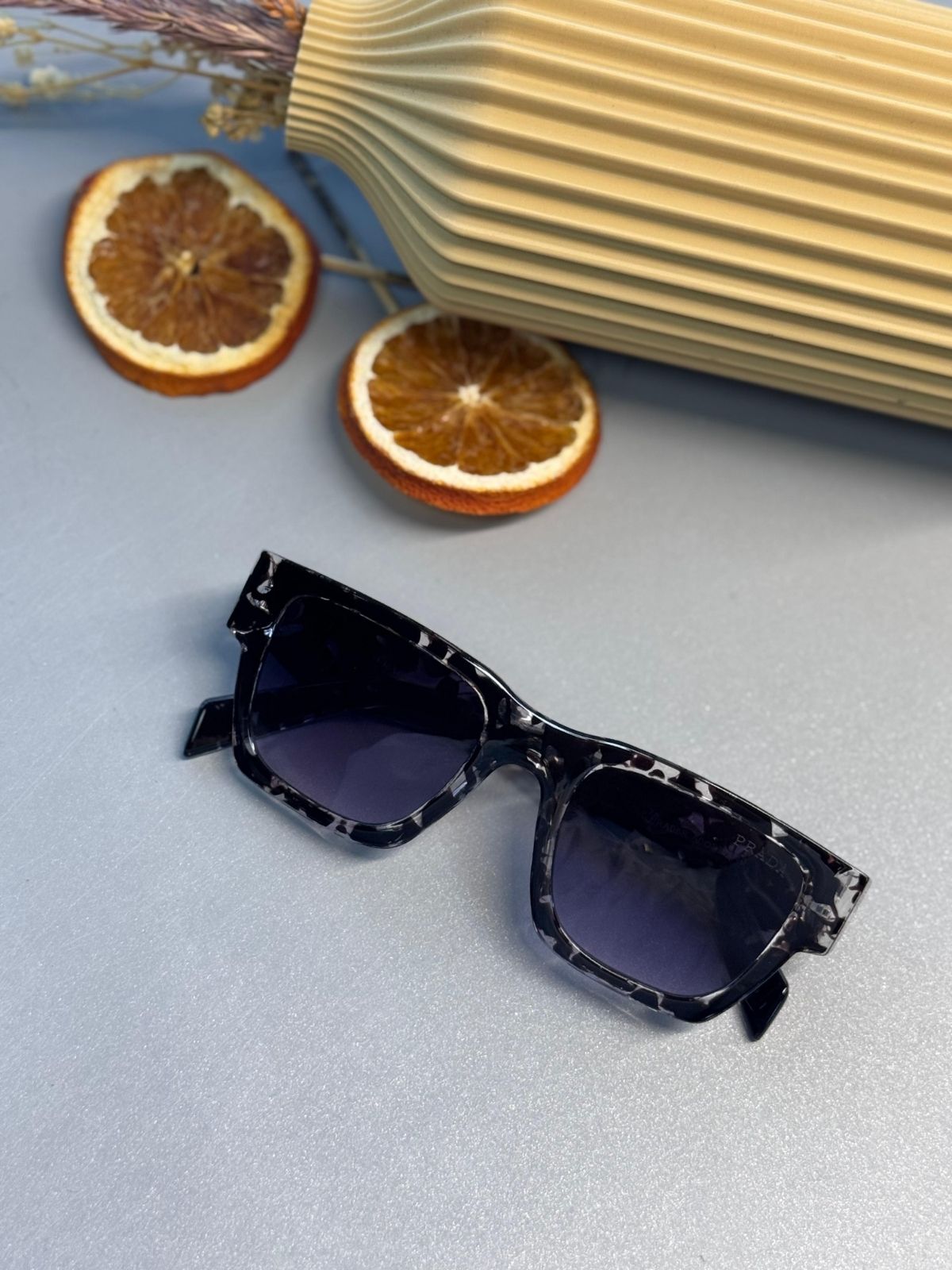 Prada Rachel Paris Güneş Gözlüğü - Gri Leopar