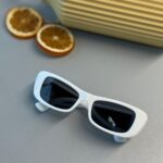 Versace VE2284 Dikdörtgen Güneş Gözlüğü- Beyaz