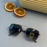 Ray-Ban Retro Square - Gold - Okyanus Mavisi Degrade Güneş Gözlüğü