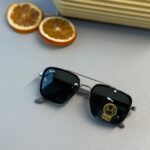 Ray-Ban Retro Square - Gümüş Krom -  Koyu Yeşil Güneş Gözlüğü