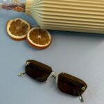 Fendi Tasarım Daimond Güneş Gözlüğü - Kahve