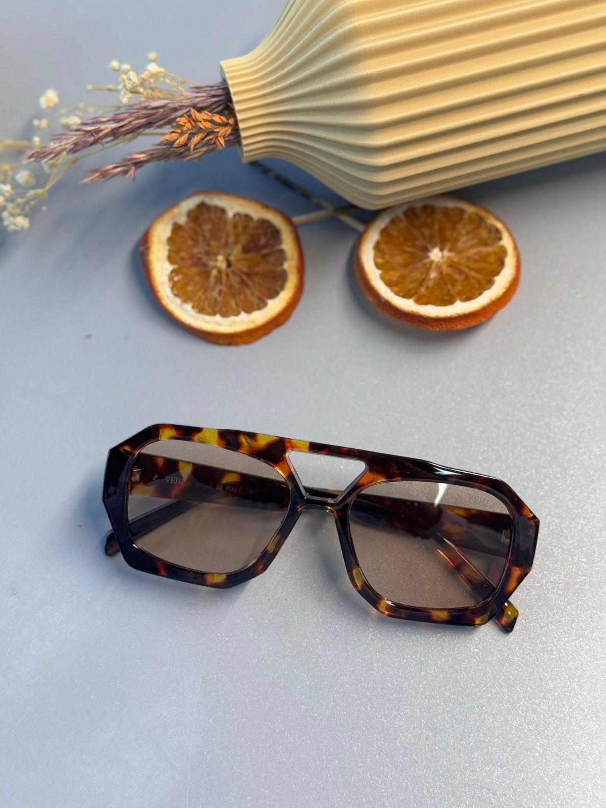 Vehla River – Tort / Sky Güneş Gözlüğü - Leopar kahve