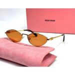 Mıu Mıu İthal Tasarım Güneş Gözlüğü - Turuncu