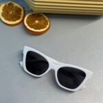 Miu Miu Kedi Gözü Güneş Gözlüğü  - Beyaz