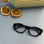 Saint Laurent SL M143 Cat-Eye Güneş Gözlüğü - Siyah- Şeffaf