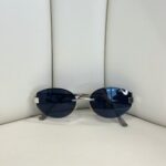 Mıu Mıu Kesik Cam Detaylı Güneş Gözlüğü-Siyah