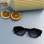 Saint Laurent SL M143 Cat-Eye Güneş Gözlüğü - Siyah