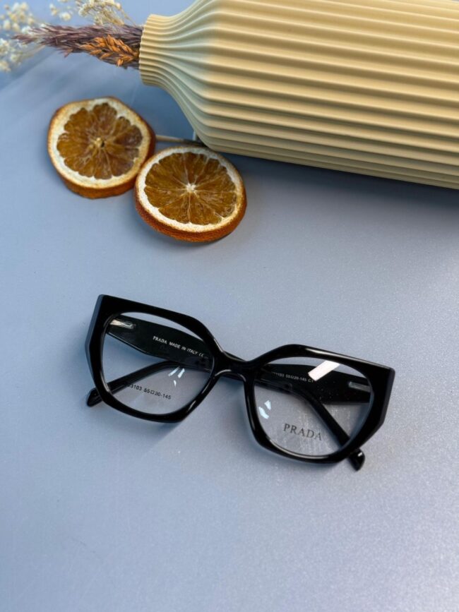 Prada Leopar Güneş Gözlüğü - Siyah