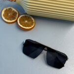 Maybach Eyewear Exelero Unisex Güneş Gözlüğü - Siyah Silver
