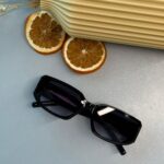 Yves Unisex Vintage Güneş Gözlüğü - Siyah