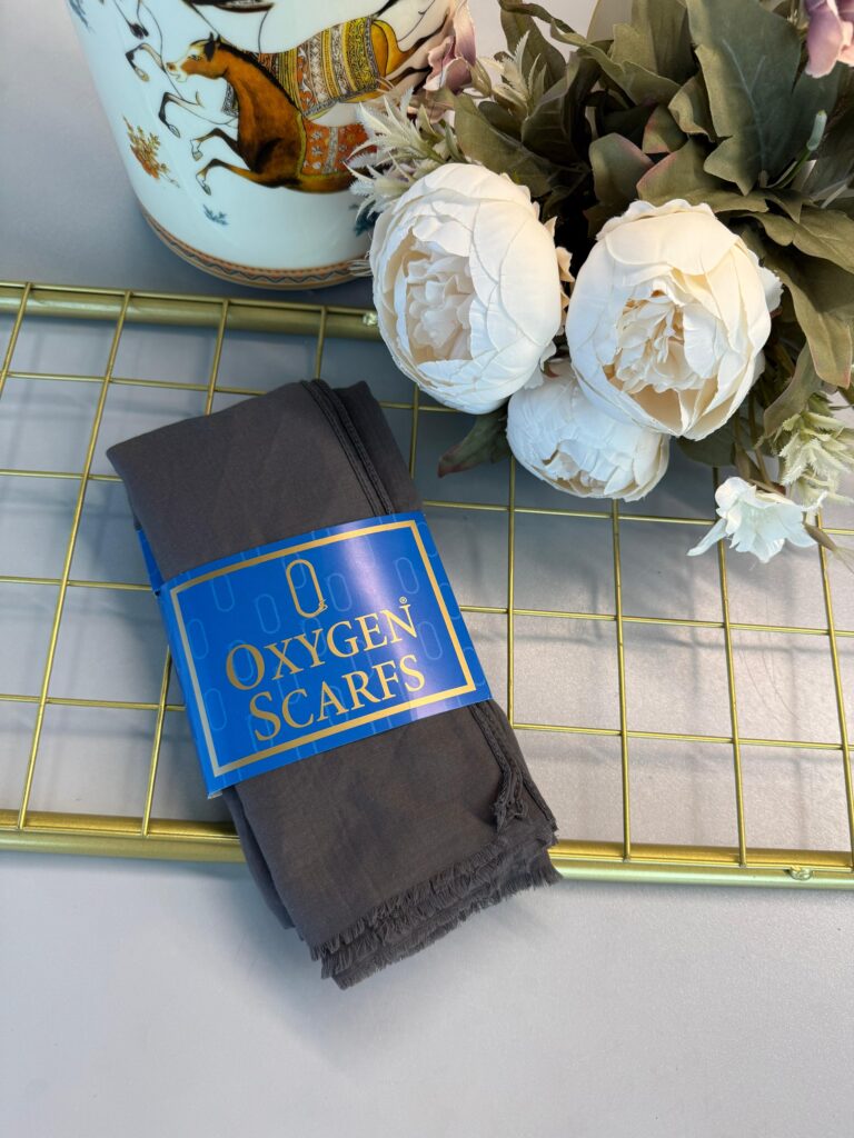 Oxygen His Serisi Pamuk Şal -Mocha