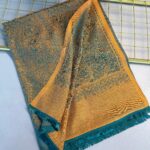 Alin  Etnik Desen Kaşmir Şal -321457-Oranj