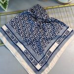 Dior Marka Vual  Eşarp-682626 -Lacivert