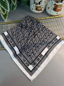 Dior Marka Vual  Eşarp-682626-Beyaz