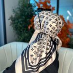 Lv Desen Vual  İpek Eşarp-6204527-Vizon