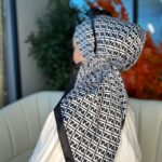 Fendi Desen Vual  İpek Eşarp-6204527-Siyah