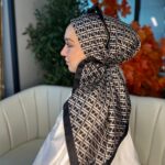 Fendi Desen Vual  İpek Eşarp-6204527-Taş