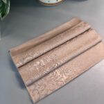 Coach İthal Pamuk Jakar İpek Şal 23141 -Fildişi