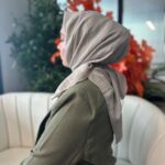 Organic Bambu Eşarp-Sütlü kahve