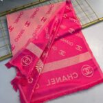 Çİft Taraflı Kaşmir Şal - Fuşya