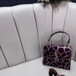 YSL İthal Çanta-869844- Kahve