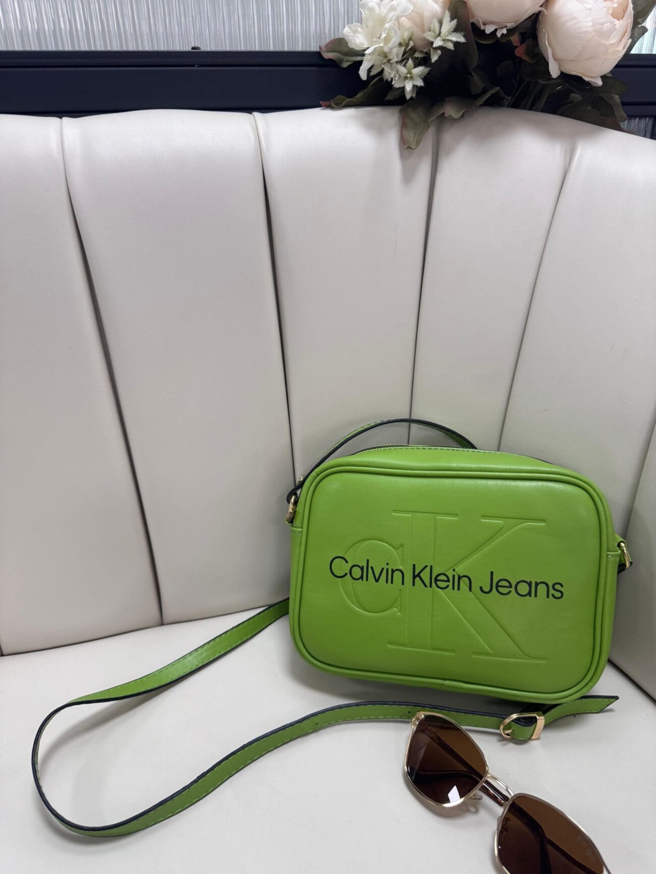 Calvin Klein İthal Çanta-869844- Fıstık