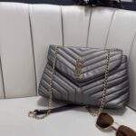 YSL İthal Çanta-869844- Antrasit