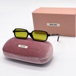 Mıu Mıu İthal Kare Güneş Gözlüğü - Sarı