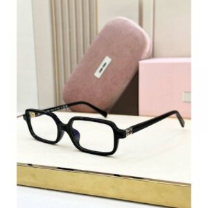 Mıu Mıu İthal Kare Güneş Gözlüğü - Sarı- Şeffaf