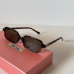 Mıu Mıu İthal Kare Güneş Gözlüğü - Mavi