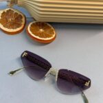 Fendi Üçgen Tasarım Daimond Güneş Gözlüğü - Mor