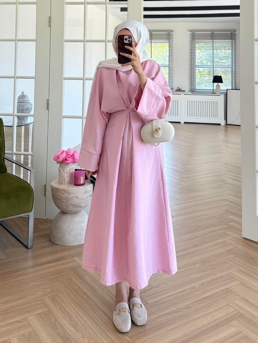 Jade Elbise L10046 - Pembe