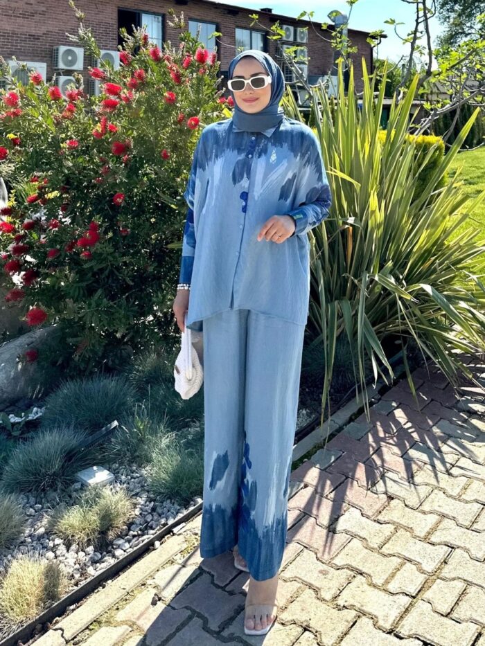 Alina İkili Takım TK10046 - Okyanus Mavi